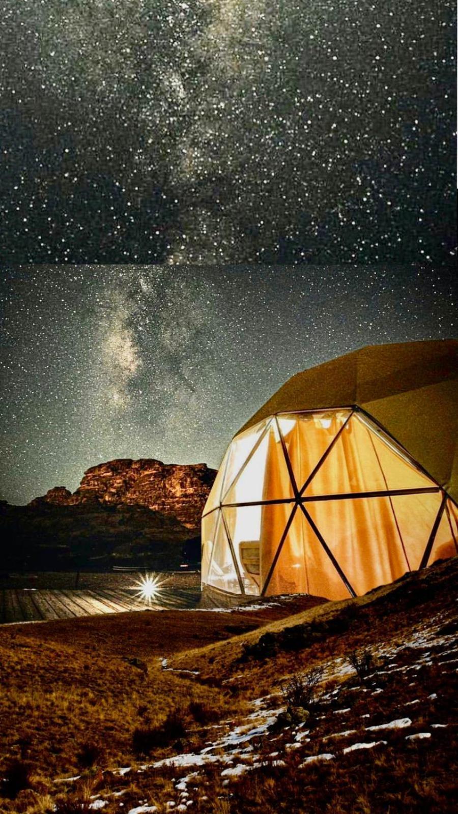 Desert Star Camp Wadi Rum Bagian luar foto
